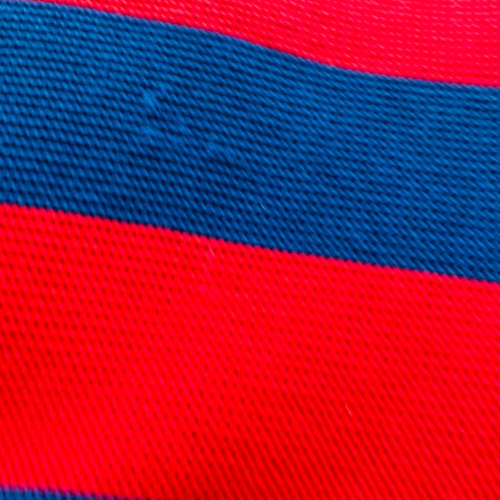 Gucci Bold Red and Blue Stripes W/Ptch Live Red/Inchiostro Pull Over - Picture 6 of 12